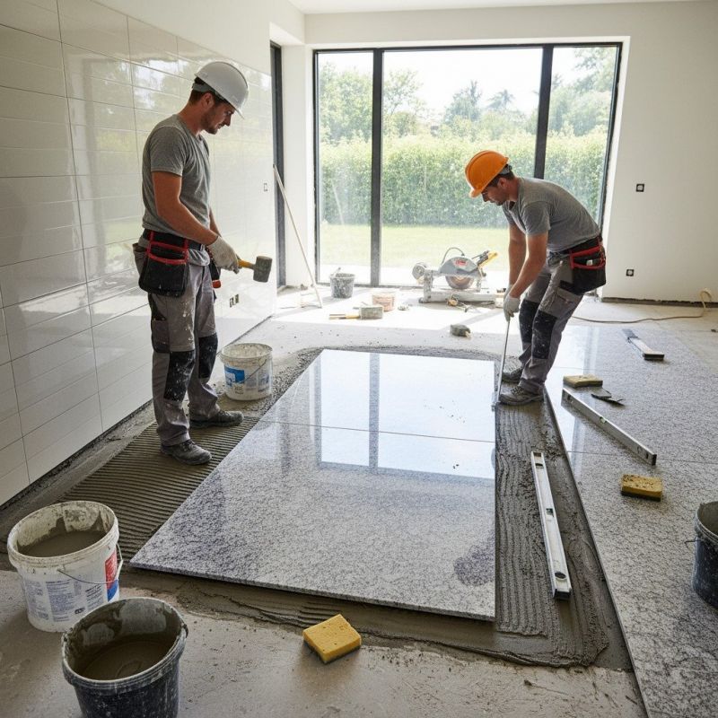Granite Tile Installation