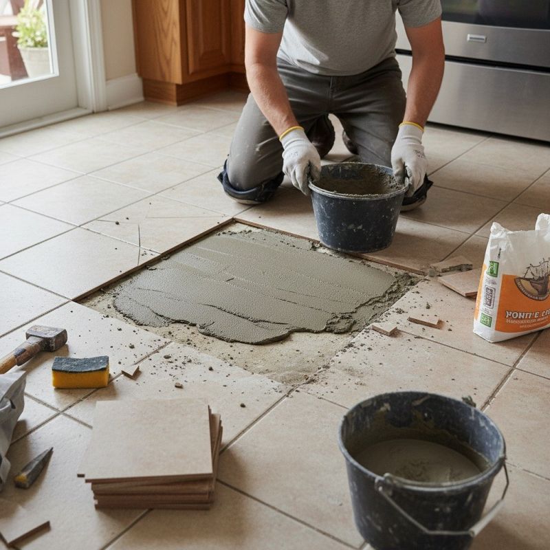 Tile Floor Repair